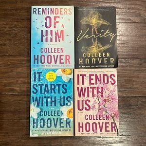 Colleen Hoover books (4)